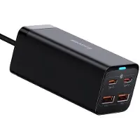 Baseus Gan3 Pro 2xusb-a 2xusb-c Mit Usb-c-usb-a-und Usb-c-wandladegerät 3a 65w