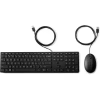 HP Desktop 320MK - Tastatur-und-Maus-Set - Dänisch