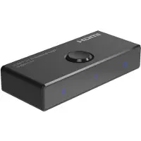 Microconnect Przecznik HDMI dwukierunkowy 4K@60Hz, 4:4:4 HDR, MC-HDMISWITCH-4K-MINI