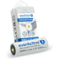 EverActive 26650, 5200 mAh (Li-Ion) - Akku