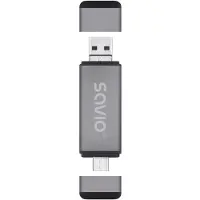 Savio SAVAK-72, USB Typ-C, Grau, PC / Notebook / Tablet, China, CE, K0318