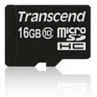 Transcend 16GB microSDHC Class 10 UHS-I, 16 GB, MicroSDHC, Klasse 10, MLC, 90 MB/s, Class 1 (U1)
