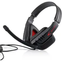 Modecom MC-823 RANGER Over-Ear Kopfhörer, schwarz, für PC und Laptop, mit Mikrofon, Rauschunterdrückung