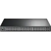 TP-LINK Omada SG3452P, Managed, L2/L3, Gigabit Ethernet (10/100/1000), Power over Ethernet (PoE), Rack-Einbau, 1U