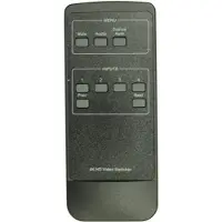 VivoLink VL120011-REM, IR Wireless, Drucktasten, Schwarz