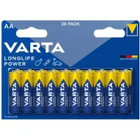 Varta High Energy AA 20-pack, Einwegbatterie, Alkali, 1,5 V, 20 Stück(e), AA