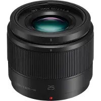 Panasonic MFT 25mm F/1.7 schwarz für Lumix G