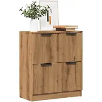 vidaXL Sideboard Artisan-Eiche 60x30x70 cm Holzwerkstoff