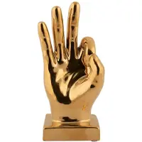 Present Time - Ornament Perfecto - Gold - 10.5x7.5x21cm