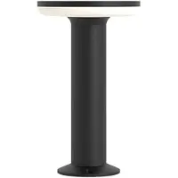 Beneito Faure Mac Floor Schwarz 4000K - 12W IP65 30cm hohe LED-Pollerleuchte für den Außenbereich aus Aluminium - Downlight -