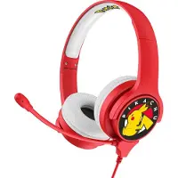 OTL Pokemon Pikachu Red Kids Interactive Kopfhörer