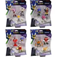 Sonic Figuren, 3 Stück, 6,5 cm