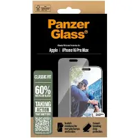 PanzerGlass Antibakterieller Screen Protector für das Apple iPhone 16 Pro Max