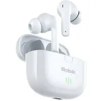 Mcdodo Drahtlose In-Ear Bluetooth Kopfhörer mit Mikrofon-Etui, Weiß