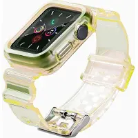 Hurtel Strap Light Set Ersatzband Gehäuse für Watch 3 42mm / Watch 2 42mm gelb