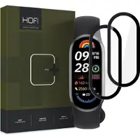 Hofi Hybridglas Hybrid Pro+ 2er-Pack Xiaomi Smart Band 9 / 9 Nfc Schwarz