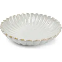 Salt & pepper Tiefer Teller Lotus White 22 cm (4er Set)