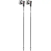 LEKI Skistöcke Leki Carbon 12 3D Black Dark Anthracite Neon Yellow-120 cm