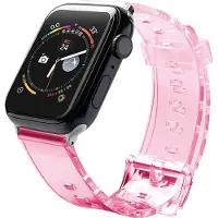 Hurtel Strap Light Ersatzarmband für Watch 6 / 5 / 4 / 3 / 2 (40mm / 38mm) rot
