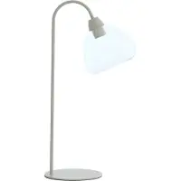 Light & Living - Tischleuchte Bisho - Creme - 31.5x20x61cm Tischlampe - Nachttischlampe, Wohnzimmer, Schlafzimmer