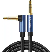 UGREEN audio cable AUX angled minijack 3.5 mm 2m blue (AV112)