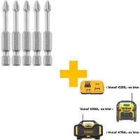 DeWalt Torsion Bit Ph2 50mm 5Stk