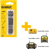 DeWalt Stichsaegeblatt HCS Holz <60mm 5Stk