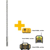 DeWalt Hammerbohrer SDS-plus ELITE Full Carbide 6 x 110 x 50 mm, 10 Stk.