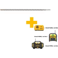 Dewalt DT9583-QZ, Rotationshammer, 1,6 cm, 60 cm, 55 cm, SDS Plus, 1 Stück(e)