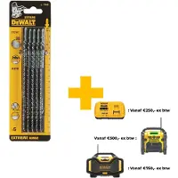 DeWalt HCS Stichsägeblätter für Holz 5 Stück - DT2167-QZ