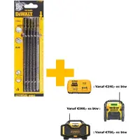 DeWalt DT2084-QZ, Stichsägeblatt, Fiberglas, Laminat, Edelstahl, Kachel, Grau, 14,8 cm, 2 mm, 12 cm