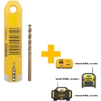 DeWalt Dt4932-qz Metallbohrer 5.0 Mm 10 Einheiten