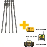 Dewalt DT20425 Gipskarton-Bit-Set PH2 156 mm 5-tlg