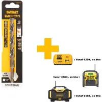 DeWalt DT20619QZ HSSG MetallSpiralbohrer 1 Stück 13 mm Gesamtlänge 145 mm kor