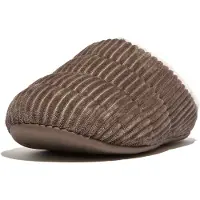 Original Brands FITFLOP FitFlop Chrissie Fleece-Lined Corduroy Slippers GREY 36