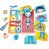 Tender Toys formteilpuzzle Autschholz junior 21 x 21 x 1 cm