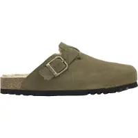 Scholl Clog Olivier F New Suede Sa Herren Khaki-Schuhgröße 40