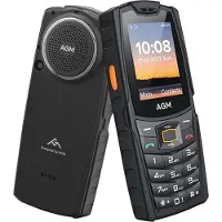 Beafon AGM M6, Balken, Dual-SIM, 6,1 cm (2.4"), 0,3 MP, 2500 mAh, Schwarz