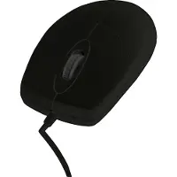 Cherry Design Active Key Waschbare Maus IP68 Scrollrad Kabelgebunden Schwarz PMJ1, Beidhändig, Optisch, USB Typ-A, 1000 DPI, Schwarz