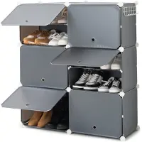 InnovaGoods Tragbares Modul-Schuhregal