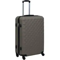 vidaXL Hartschalen-Trolley Anthrazit ABS