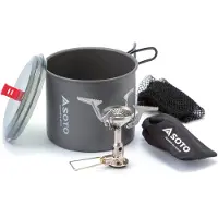 Soto Amicus Gaskocher mit New River Pot