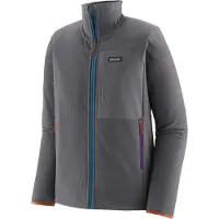 Patagonia - Stretchige und belastbare Jacke - M's R2 TechFace Jkt Forge Grey für Herren - Größe XL - Grau
