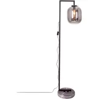By Rydens Stehlampe Leola Rauchglas