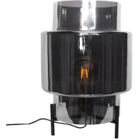 By Rydens Tischlampe Ebbot Rauchglas