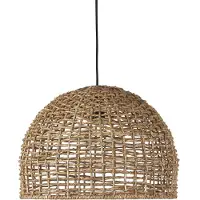 PR Home Hängelampe Cebu Outdoor Natural, geflochten aus Lampakanay von .Durchmesser:46cm