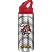 Super Mario Stor - Alu Water Bottle 710ml - (389)