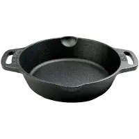 Valhal Outdoor Bratpfanne Mit Handgriffen Scharz 20 cm