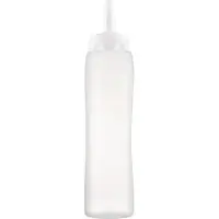 ARAVEN klare Soßenflasche 1L