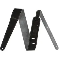 Fender Wendbarer 2"-Wildledergürtel schwarz/grau